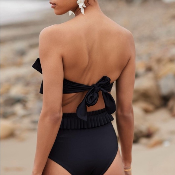Bikini azulu Venere black set anthropologie large - Picture 3 of 4